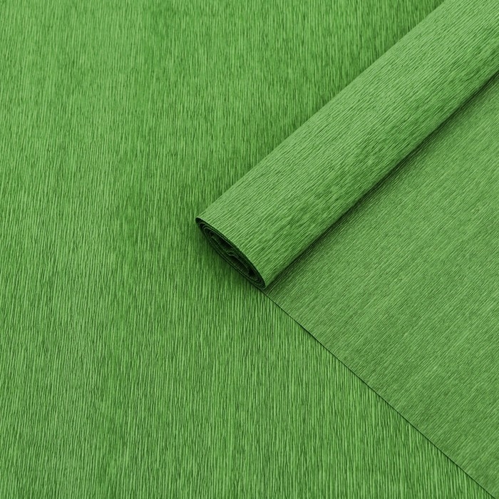 Бумага гофрированная 365 болотная, 90г, 50 см х 1, 5 м Бумага гофрированная 365 болотная, 90г, 50 см х 1, 5 м