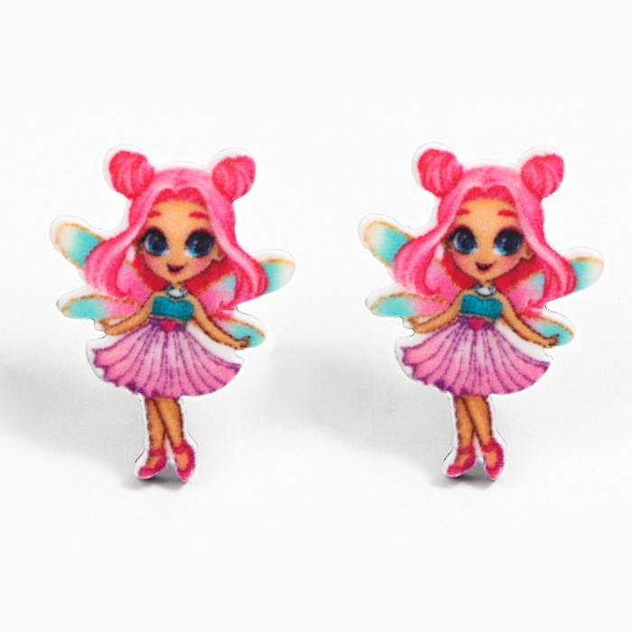 Серьги «Волшебная», 2 х 1,5 см Серьги «Волшебная», 2 х 1,5 см