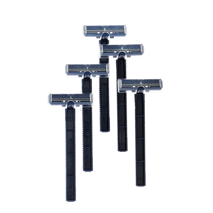 Набор одноразовых станков 5 шт 2 лезвия Набор одноразовых станков 5 шт 2 лезвия