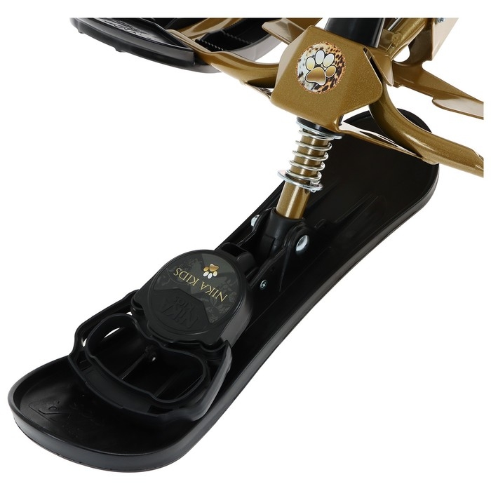 Снегокат «Ника кросс», СНК/Л2, цвет золотой/чёрный Снегокат «Ника кросс», СНК/Л2, цвет золотой/чёрный