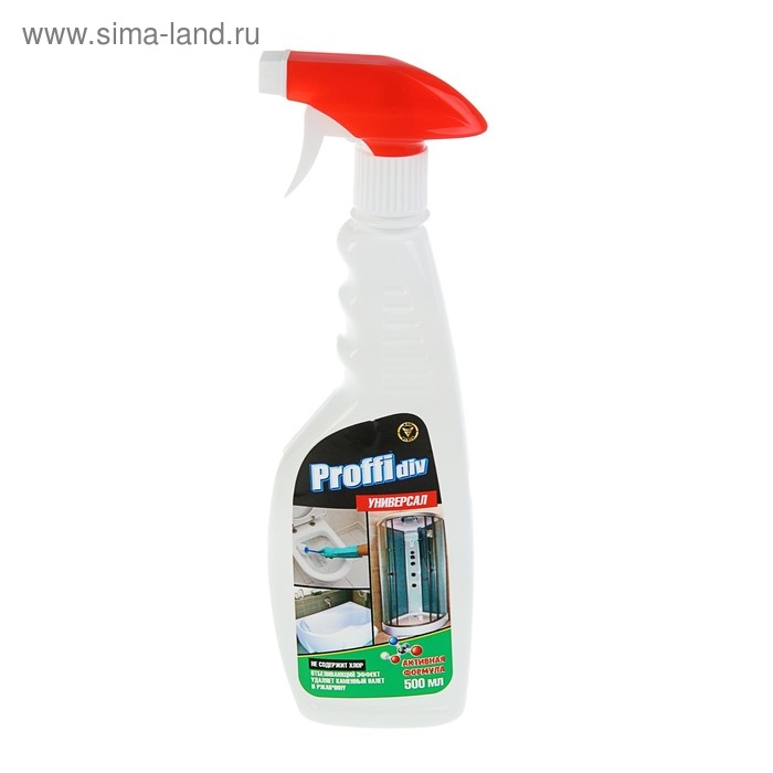Чистящее средство для сантехники Proffidiv, универсал, 500 мл Чистящее средство для сантехники Proffidiv, универсал, 500 мл