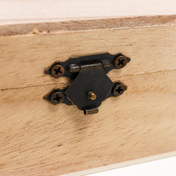 Шкатулка дерево под роспись Шкатулка дерево под роспись "Прямоугольная" 5,5х10х6 см