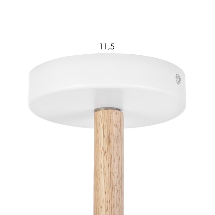 Люстра "Венди" 6хЕ27 40Вт дерево 70х70х30см