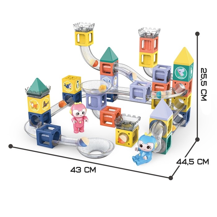 Конструктор магнитный «Марблс», 70 деталей Конструктор магнитный «Марблс», 70 деталей