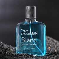 Туалетная вода мужская CrocoMAN Blanc, 100 мл (по мотивам Lacost 12.12 Blanc)