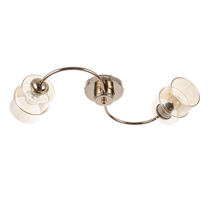 Люстра Люстра "Фокс" 2хЕ27 40Вт золото 46х20х27 см