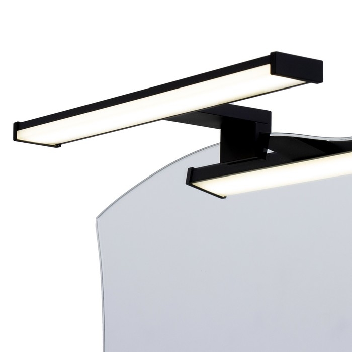 Подсветка с датчиком движения Подсветка с датчиком движения "Некст" LED 4000К 6Вт 600Лм Ra80 IP44 черный 30х4х11,6 см