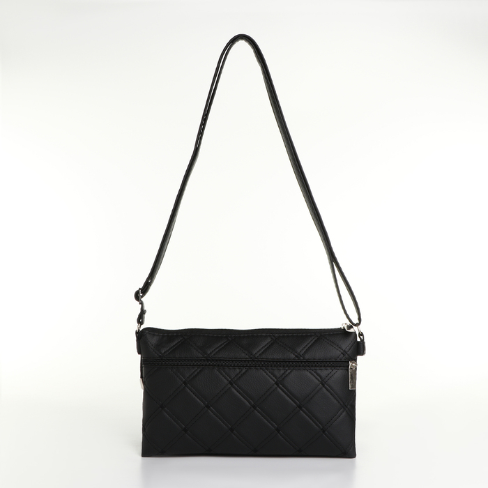 Сумка-клатч на молнии, цвет чёрный Сумка-клатч на молнии, цвет чёрный