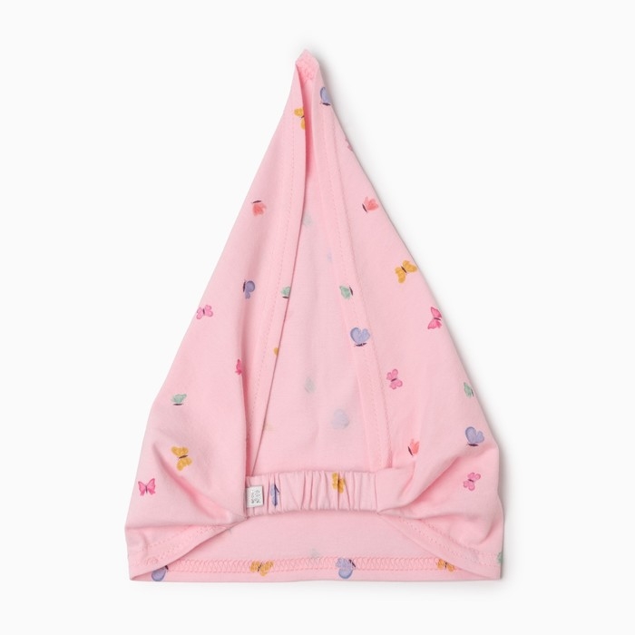 Косынка для девочки, цвет розовый, размер 46-48