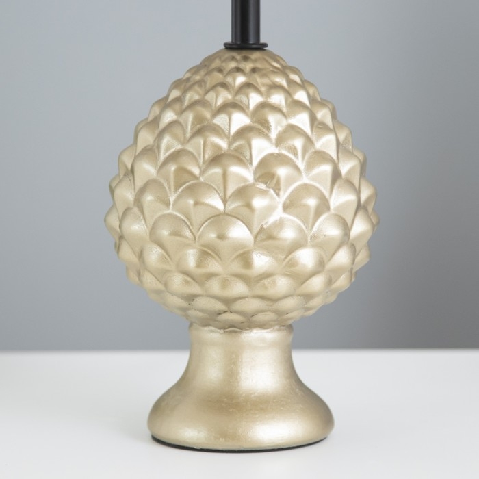 Настольная лампа Настольная лампа "Мухамера" Е27 40Вт золото 19х19х37см RISALUX