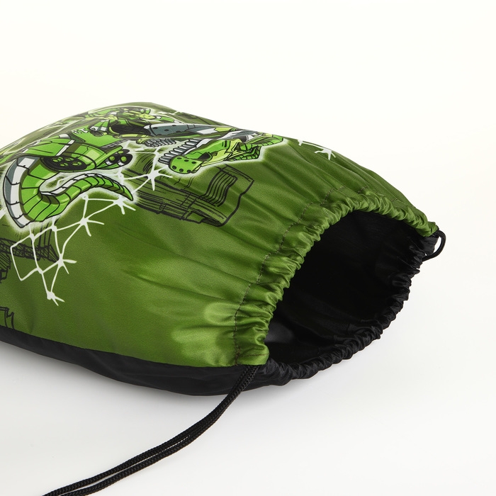 Мешок для обуви на шнурке, цвет зелёный Мешок для обуви на шнурке, цвет зелёный