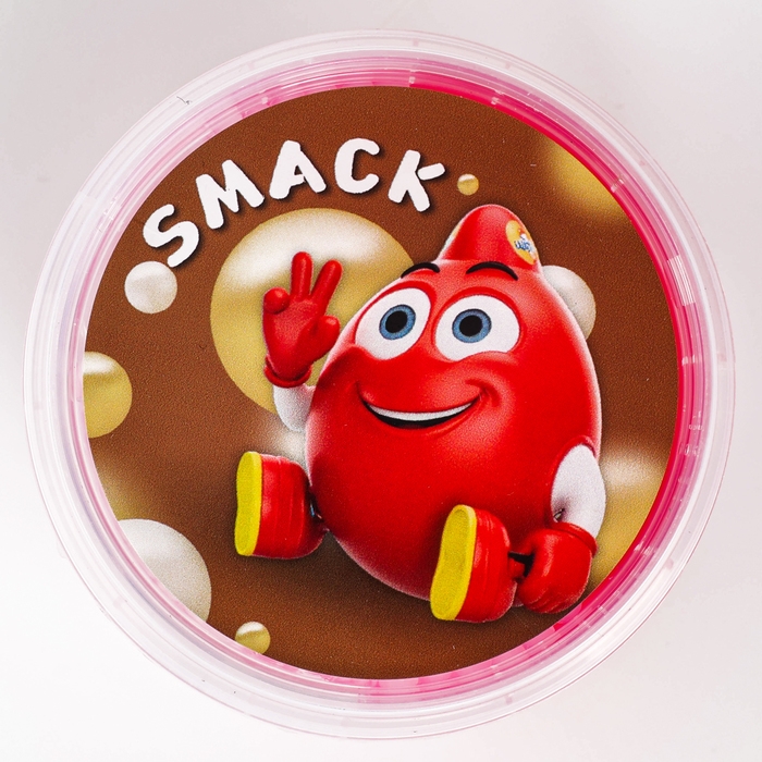 Слайм «Стекло», Smaсk с шариками, розовый, 90 г Слайм «Стекло», Smaсk с шариками, розовый, 90 г