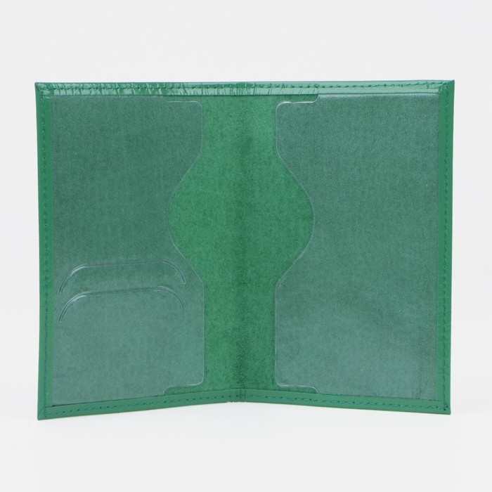 Обложка для паспорта, цвет зелёный Обложка для паспорта, цвет зелёный