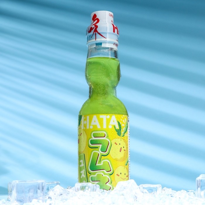 Напиток газированный Ramune со вкусом юдзу, 200 мл Напиток газированный Ramune со вкусом юдзу, 200 мл