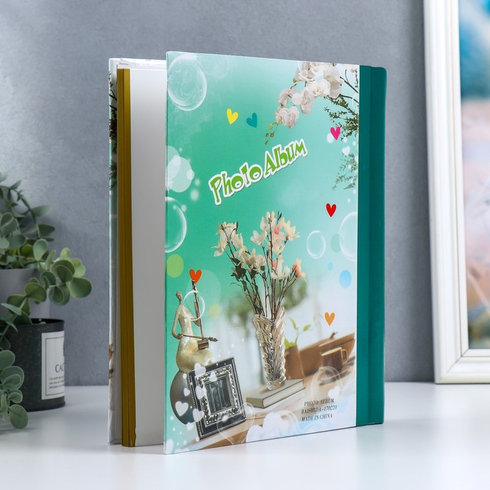 Фотоальбом магнитный на 20 листов Фотоальбом магнитный на 20 листов "Ароматный чай" МИКС 24х28,5х2 см