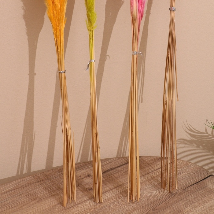 Набор сухоцветов 80 см (10 шт) микс Набор сухоцветов 80 см (10 шт) микс