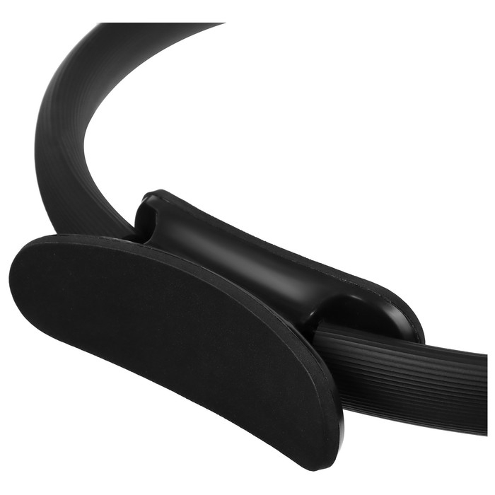 Кольцо для пилатеса ONLYTOP, 37 см, цвет чёрный Кольцо для пилатеса ONLYTOP, 37 см, цвет чёрный