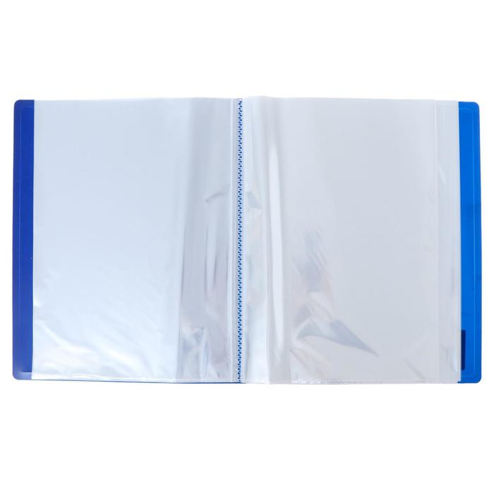 Папка с 80 вкладышами А4, 700 мкм, Calligrata, черничная Папка с 80 вкладышами А4, 700 мкм, Calligrata, черничная