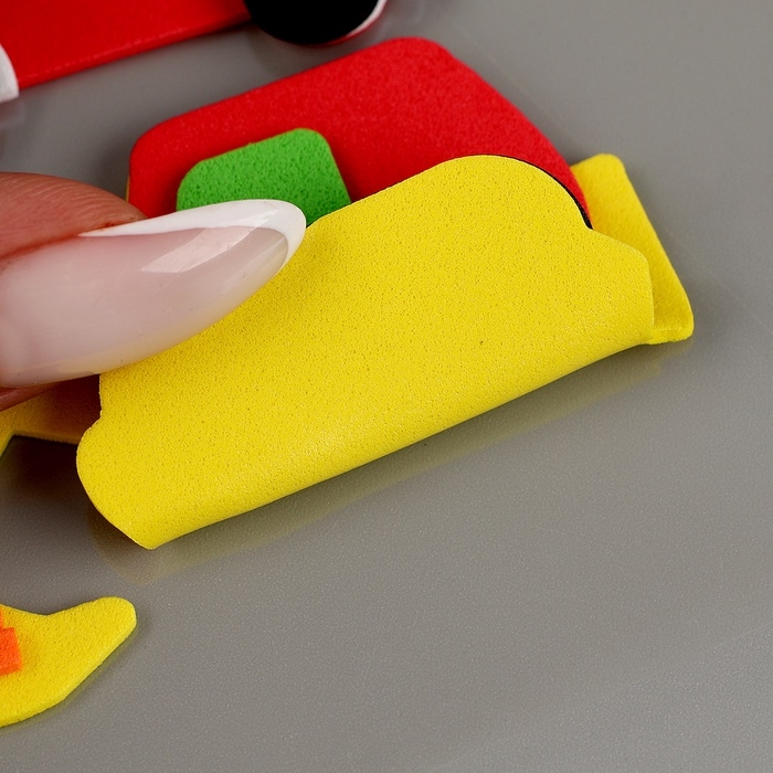 Набор наклеек из EVA  Набор наклеек из EVA "Транспорт", 8 шт