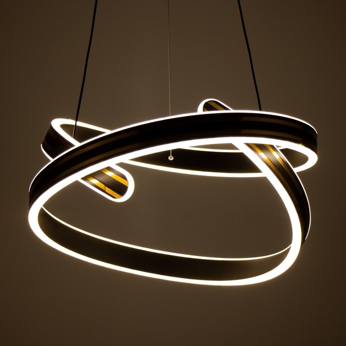 Люстра BayerLux 2682/1 LED 100Вт 3000-6000К черный 43х43х22 см Люстра BayerLux 2682/1 LED 100Вт 3000-6000К черный 43х43х22 см