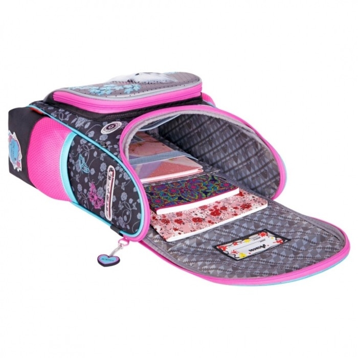 Ранец школьный Стандарт, раскаладной, 35 х 22 х 12 см, Across 191, наполнение: мешок, серый/фиолетовый ACR22-191-7 Ранец школьный Стандарт, раскаладной, 35 х 22 х 12 см, Across 191, наполнение: мешок, серый/фиолетовый ACR22-191-7