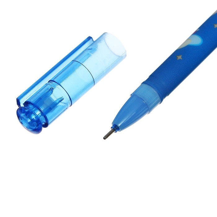 Набор гелевых ручек со стираемыми чернилами, 12 штук, 0.38мм, синий стержень, микс Набор гелевых ручек со стираемыми чернилами, 12 штук, 0.38мм, синий стержень, микс