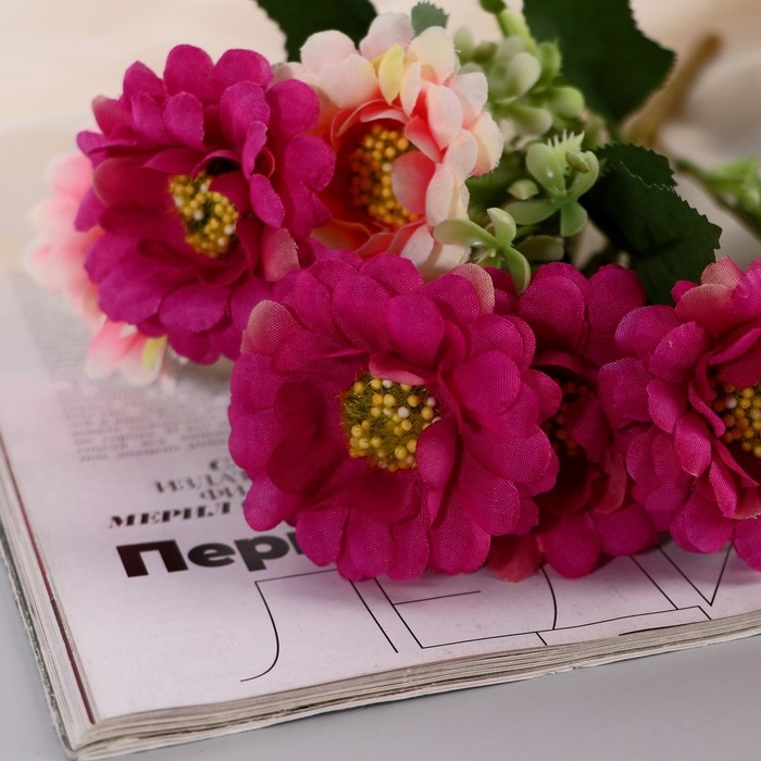 Букет Букет "Пеларгония пышная" 5х29 см, микс