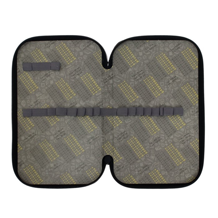 Пенал 2 секции, 125 х 205 х 40 мм, Calligrata 30П26/2 Пенал 2 секции, 125 х 205 х 40 мм, Calligrata 30П26/2 "Робот", ламинированный картон