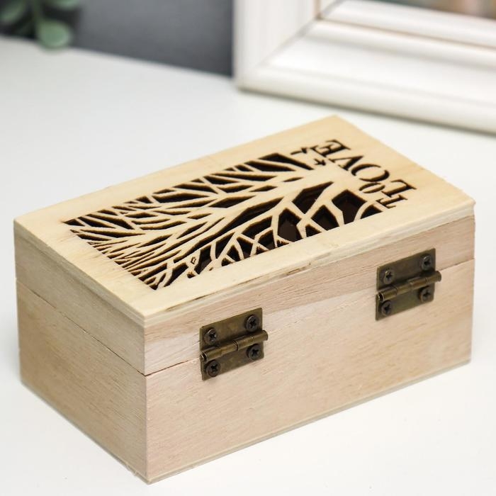 Шкатулка дерево для росписи To LOVE 6х10х5 см Шкатулка дерево для росписи To LOVE 6х10х5 см