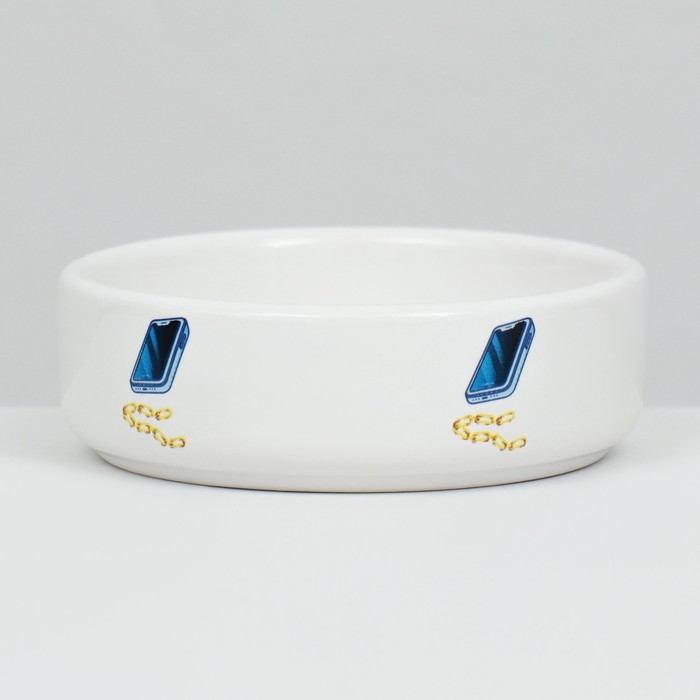 Миска керамическая для грызунов  Миска керамическая для грызунов "На стиле" 80 мл  8,5 х 3 см