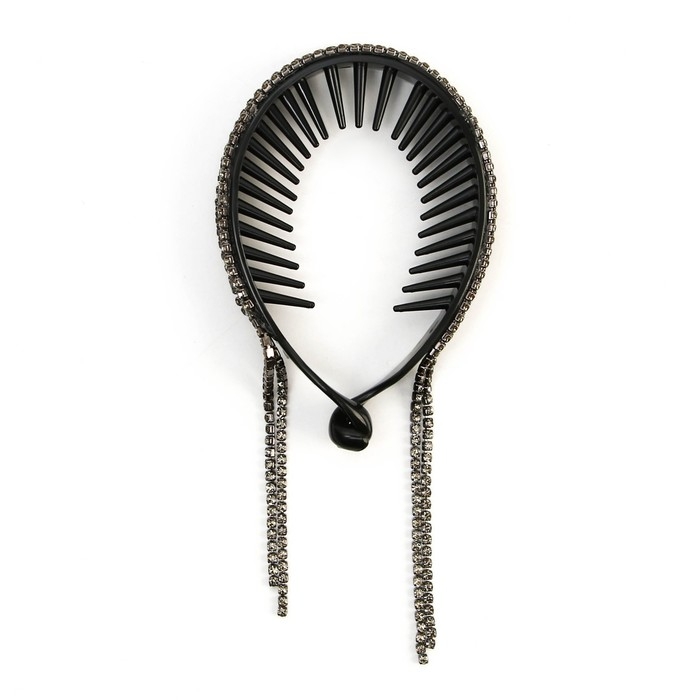 Заколка для волос со стразами «Present for you», 12.5 х 7 х 1.5 см Заколка для волос со стразами «Present for you», 12.5 х 7 х 1.5 см