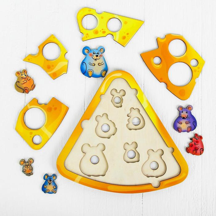 Головоломка «Сыр и мышата» Головоломка «Сыр и мышата»