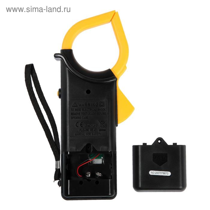 Токовые клещи ТУНДРА, DT-266, ACV/DCV, ACA, 200-20KΩ, изоляции 20-2000MΩ, прозвон Токовые клещи ТУНДРА, DT-266, ACV/DCV, ACA, 200-20KΩ, изоляции 20-2000MΩ, прозвон