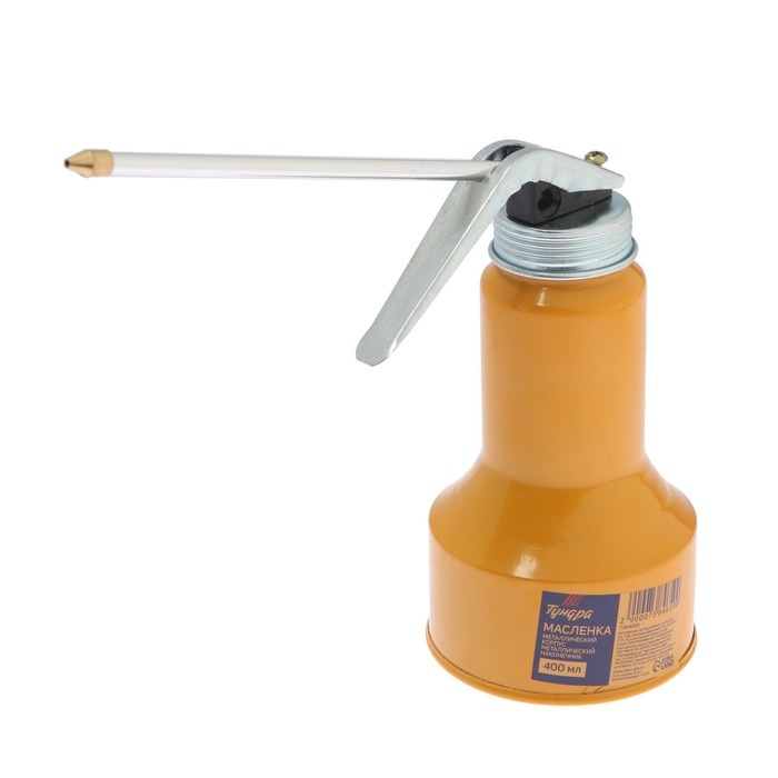 Масленка-нагнетатель ТУНДРА, металлический наконечник, 400 мл Масленка-нагнетатель ТУНДРА, металлический наконечник, 400 мл