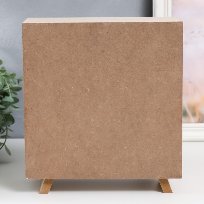 Шкатулка дерево комод 4 ящика Шкатулка дерево комод 4 ящика "Вышивка. Узоры" 22,5х10х24,5 см