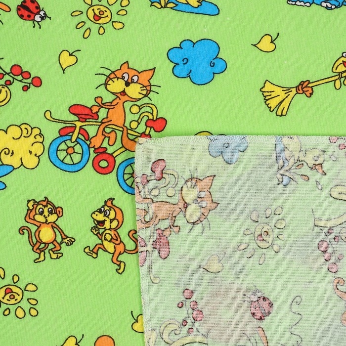 Пелёнка детская, бязь 75х110 см., хлопок 100%  рисунок МИКС Пелёнка детская, бязь 75х110 см., хлопок 100%  рисунок МИКС