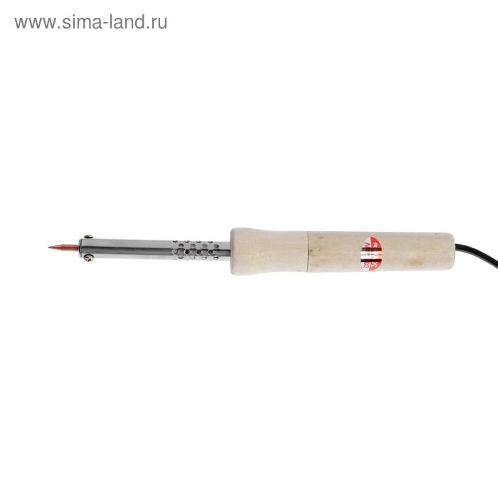 Паяльник ТУНДРА, деревянная рукоятка, 30 Вт, 220 В Паяльник ТУНДРА, деревянная рукоятка, 30 Вт, 220 В