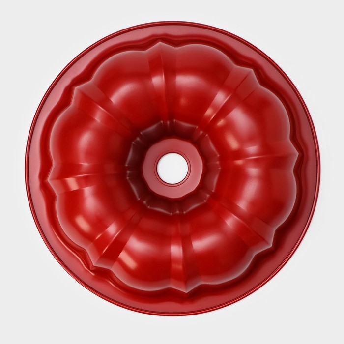 Форма для выпечки Доляна &laquo;Ренард&raquo;, 24&times;7 см, антипригарное покрытие, цвет красный