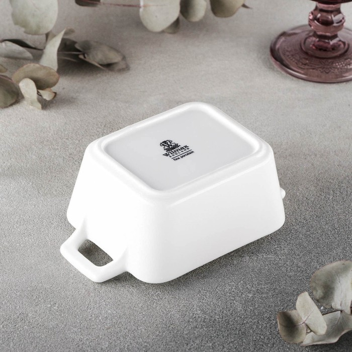 Форма для запекания фарфоровая Wilmax, 15×9,5 см, цвет белый Форма для запекания фарфоровая Wilmax, 15×9,5 см, цвет белый