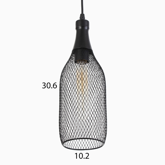 Люстра Люстра "Бокал" 1х60Вт Е27 Чёрный