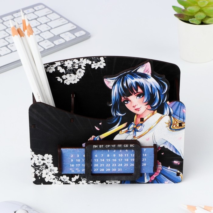 Органайзер для канцелярии с вечным календарём «Аниме» Органайзер для канцелярии с вечным календарём «Аниме»
