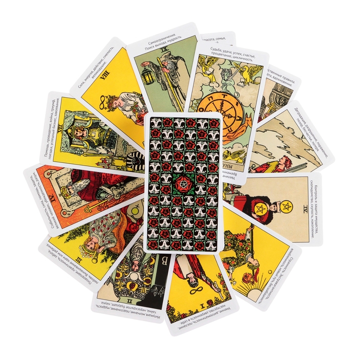 Карты Таро Карты Таро "Изучаем карты таро с нуля", 78 л, карта 6.6 х 12 см