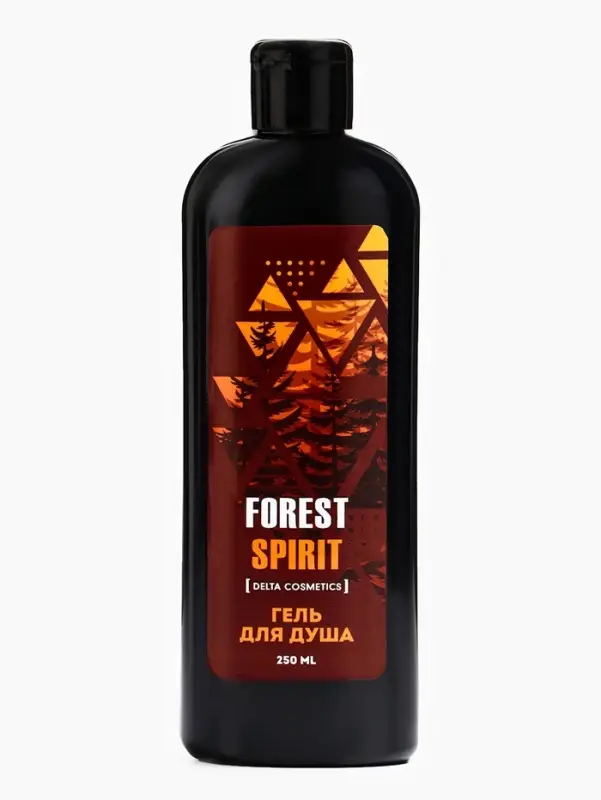 Подарочный набор мужской FOREST SPIRIT: гель для душа 250 мл + шампунь 250 мл