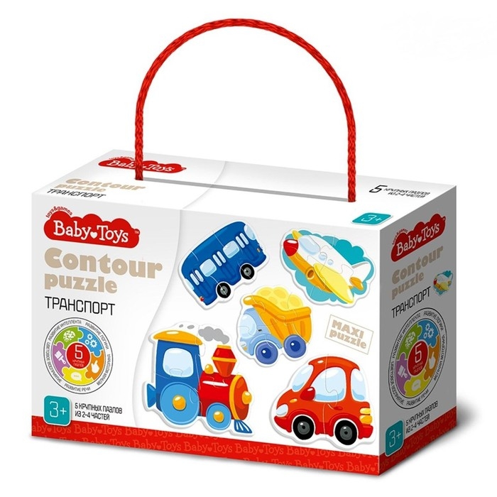 Пазлы контурные «Транспорт» Пазлы контурные «Транспорт»