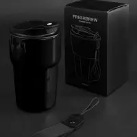 Термостакан Freshbrew, черный