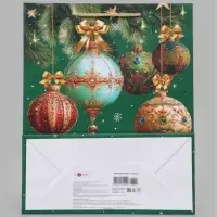 Пакет подарочный &laquo;Новогодний шик&raquo;, 26&times;12&times;32 см