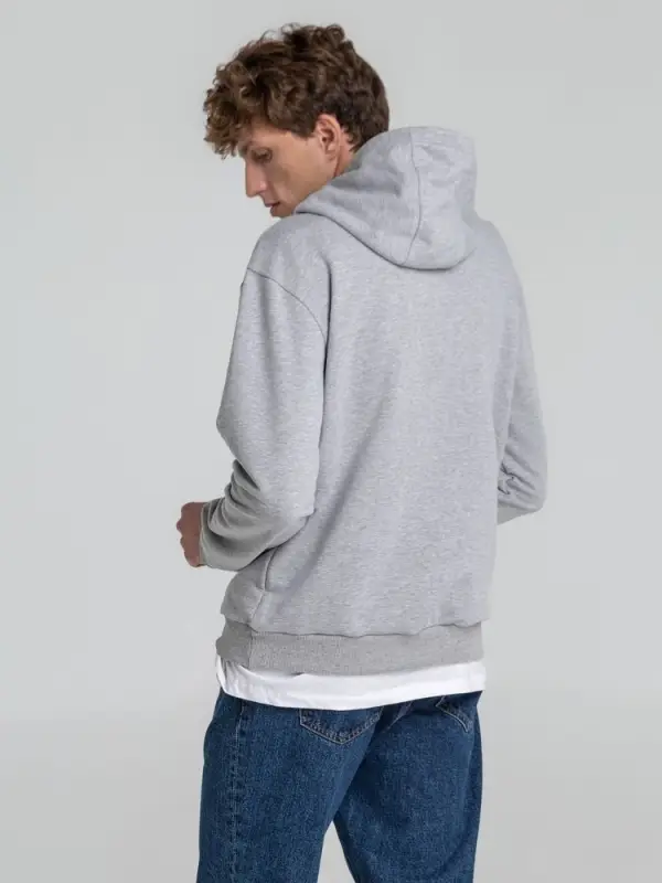 Толстовка Kulonga Terry, серый меланж, размер XS Толстовка Kulonga Terry, серый меланж, размер XS