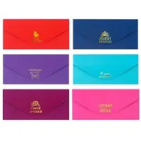 Конверты для денег &laquo;Мультики&raquo;, софт тач, набор 6 штук