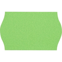 Этикет-лента 26х16 зел волна 1000шт/рул 10рул/уп