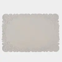 Набор салфеток сервировочных на стол Доляна, 2 шт., 45&times;30 см, бежевый